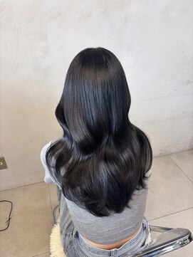 ソアバイリコヘアー(soar by LiCO Hair) ブルーブラック/透明感カラー/イメチェン/レイヤーカット／北谷