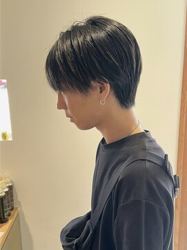 スリー(THREE) センターパート