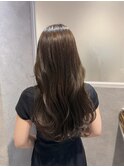 ショコラグレージュ／キラテラカラー／グレージュ／髪質改善