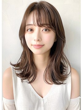 ブロウ ネックス ザ サロン 表参道(VLOW nex the salon) 【寺田hit style＃15】愛されミディアムレイヤーvlow表参道 韓国