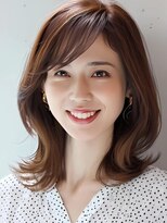 レリーオーファ 六甲(RelyOfa)&nbsp;大人可愛いボブ×白髪ぼかし[六甲/髪質改善/白髪ぼかし]