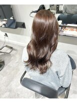 ブランコ レインボー店(blanco)&nbsp;ラテベージュ×レイヤーカット