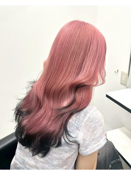 レブ 難波店(REV.) 髪質改善/ブリーチ/ダブルカラー/韓国/インナーカラー/難波