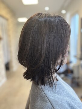 クオーラ(cuaura) 外ハネレイヤーボブ