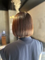 サンカリ 真法院店(SANKARI) 【ツヤ感が際立つ大人ボブスタイル】