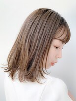 ロンド ロワール 門前仲町(Lond Loire)&nbsp;髪質改善ボブ縮毛矯正ミディアムレイヤー似合わせカット門前仲町