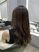 ヘアー アンド ビューティー ザ エフ 西尾店(Hair Beauty the F)&nbsp;ヘーゼルベージュ　髪質改善　髪質改善カラー　透明感カラー