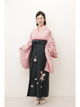 アクシス 三軒茶屋本店(AXIS) ハーフアップ＆袴着付け★『ＡＸＩＳ』