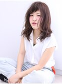 【M.SLASH】抜け感ほつれウェーブa