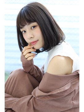 ネオリーブ ジューク 日吉店(Neolive JuQ) 【日吉 neoliveJuQ】ツヤさらナチュラルストレート大人ボブ