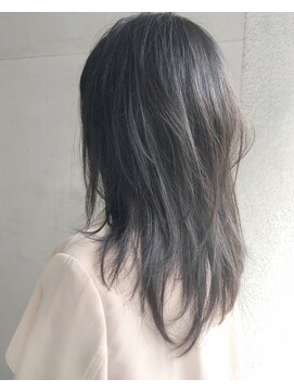 ヘアーアンドアトリエ マール(Hair&Atelier Marl) 【Marl】グレージュカラーのナチュラルセミディ♪