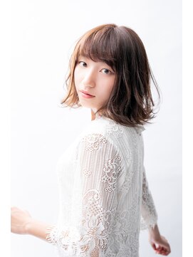 ヘアーズ ベリー 豊津店(hairs BERRY) ゆるふわボブ
