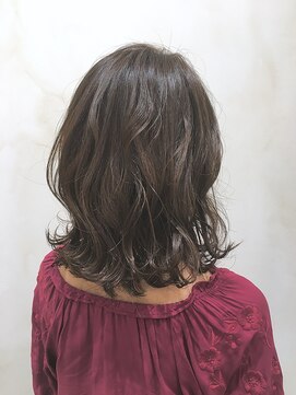 クレアール 恵比寿店(CREAR) 【CREAR 恵比寿/代官山】外ハネ切りっぱなしロブ