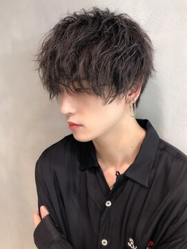 リップス 渋谷(LIPPS) ツイストスパイラルMIXパーマ【UZAマッシュ】