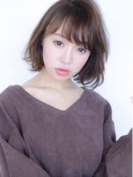 アンスールミミ 南草津店(Ansur mimi) 透け感抜群☆無造作ミニマムボブ