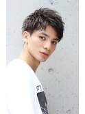 UPバング　束感カット　グラデーション刈り上げ