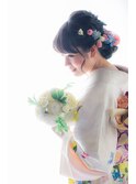 しため編み込みスタイル