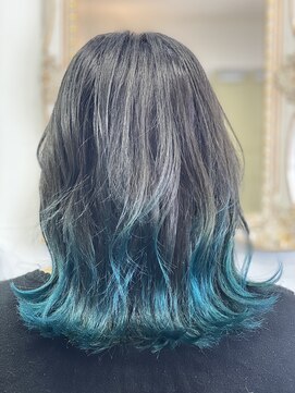 ヘアーアンドハッピー ココバーキン(Hair&Happy CoCoBirkin) CoCo Birkin★ 裾カラー