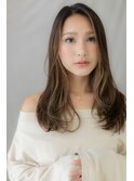 小顔見せフェイスフレーミングくせ毛風かきあげロングY北浦和