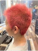 ピンク坊主風スタイル