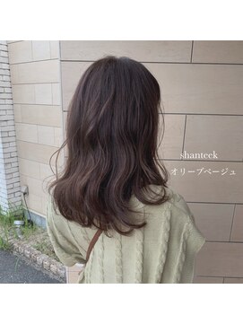 シャンティーク(shanteek) オリーブベージュ【平垣内】