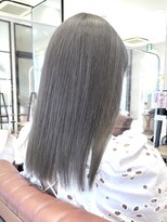 クアトログランシュ ひたちなか店(QUATRO×GranCieux)&nbsp;オリーブグレージュ(ブリーチ1-2回)