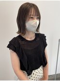 切りっぱなしボブ