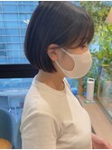 【石畑結華】小顔　コンパクトミニボブ