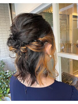 アンテシニヨン(Un the Shiniyon) ゆるふわねじりアレンジ◎