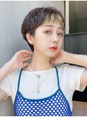 オン眉パーマスタイル_チェリーブラウンフェミニンロング_79242