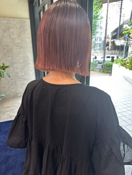 リュミエ ドゥ マッシュ(Lumier de mashu) pink orange color