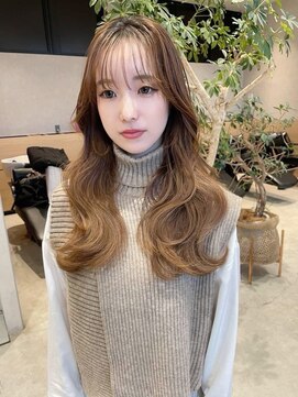 アース コアフュールボーテ 熊谷店(EARTH coiffure beaute) ベージュブラウンレイヤー_レイヤー_グレージュカラー