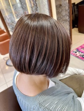 ヘアーアンドメイク アンジュ 中野店(Hair&Make ange) pink beige × high light