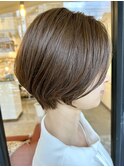 大人可愛いショートボブ 40代,50代,60代【沖縄/北谷/ショート】