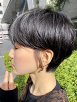 ハルキ ミナト ジャパン オオサカ(HARUKI MINATO japan OSAKA)&nbsp;40代50代小顔似合わせカットくびレイヤーエモージュ大人可愛い