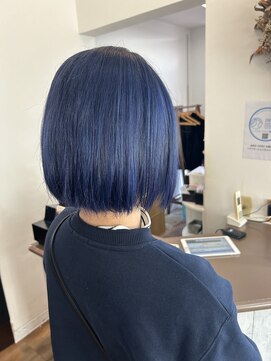 フェイス 日向店(face) ネイビーカラー