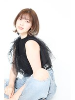 フィールエー レキシントンプラザ店(feel.a)&nbsp;ギリギリ結べる長さのウルフボブスタイル