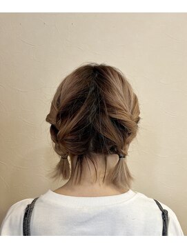 パッション 長町南店(PASSION) ボブツインキュートアレンジ