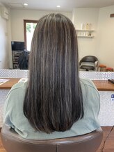 ラズープリット アッシュ系　全体ハイライト