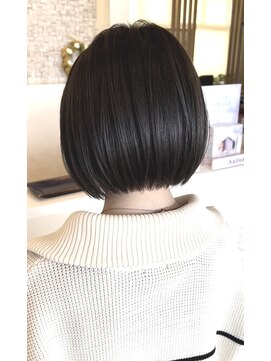 ヘアメイク アリエス 富谷店(HAIR MAKE aries) 【富谷】首まわりすっきりサラサラ収まるスリークボブ
