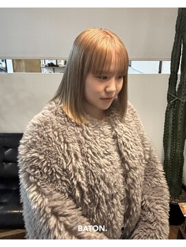 バトン(BATON) ハイトーンボブ