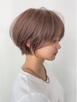ニカ(NICeA)の写真/【梅田駅2分/全席半個室/23時迄営業】初めてのショート、ボブは【NICeA】にお任せ♪完全マンツーマン施術◎