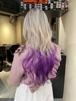 アミル(amiLe)&nbsp;渋谷amiLe/エクステ/グラデーションカラー/デザインカラー