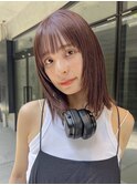 ミディアムレイヤー/レイヤーカット/顔まわりカット/ワンカール