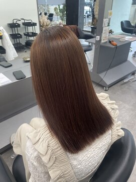 ガルボヘアー 桟橋店(garbo hair) オイルカラーオイルストレート髪質改善