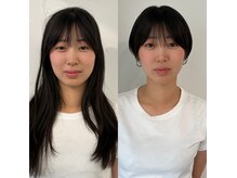 メロウ(me'lou)の雰囲気（《顔タイプ診断》before→after【エレガント】）