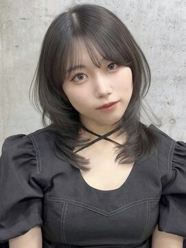 ジィルム(XELM) 韓国レイヤーカット/ブリーチ/レイヤーカット/ハッシュカット