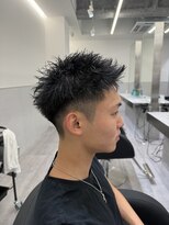 ビカムメンズヘアー 栄店(become men's hair)&nbsp;スパイキーショート/名古屋/栄