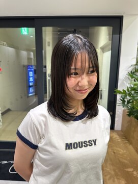 オーシャン(Ocean) 【OceanHair&Life川上彩夏】フェイスレイヤー/切りっぱなし