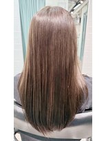 レリンク 横浜西口(LeLink)&nbsp;透明感グレージュで上品ツヤ髪ストレート